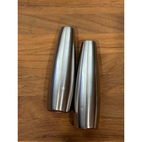 Dansk Stainless Steel Salt and Pepper Shakers - Picture 7 of 10